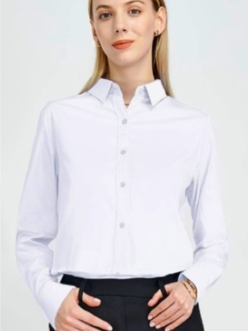 Classic white button down shirt. Size XXL. NWT